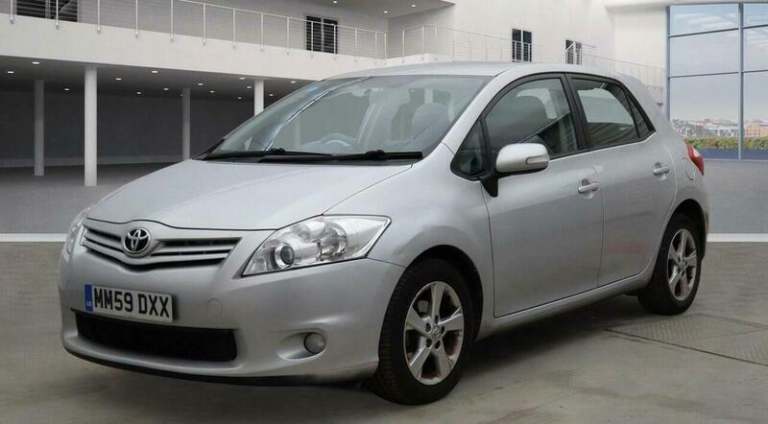 2010 Toyota Auris 1.33 Dual VVTi TR 5dr HATCHBACK PETROL Manual