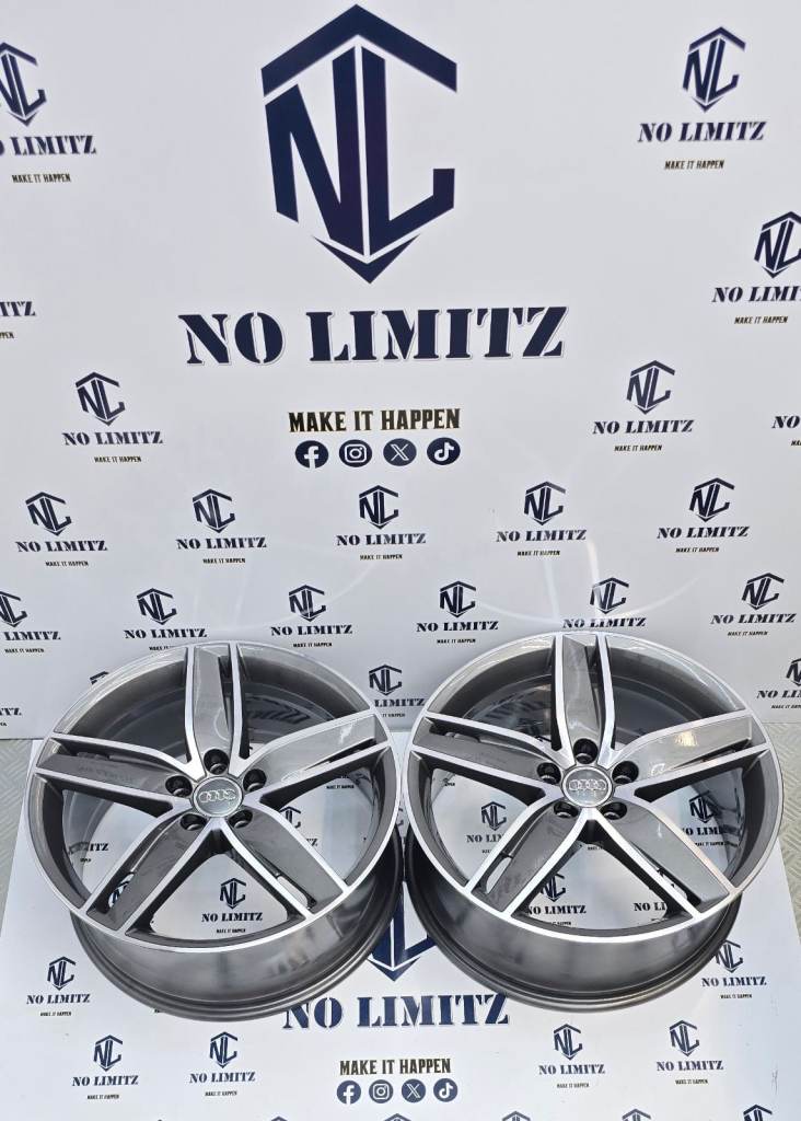 GENUINE AUDI 19" 8J S-LINE A3 S3 RS3 TWO WHEELS 8V0-601-025AS DIAMOND CUT PREMIUM DIVISION