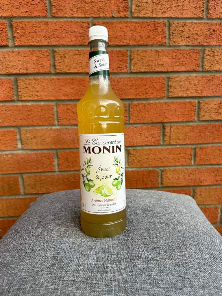 34x Bottles of Monin Coffee Syrup