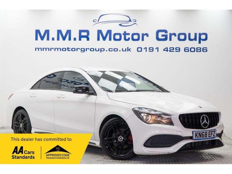 2018 Mercedes-Benz CLA 1.6 CLA180 AMG Line Edition Coupe Euro 6 (s/s) 4dr Saloon Petrol Manual