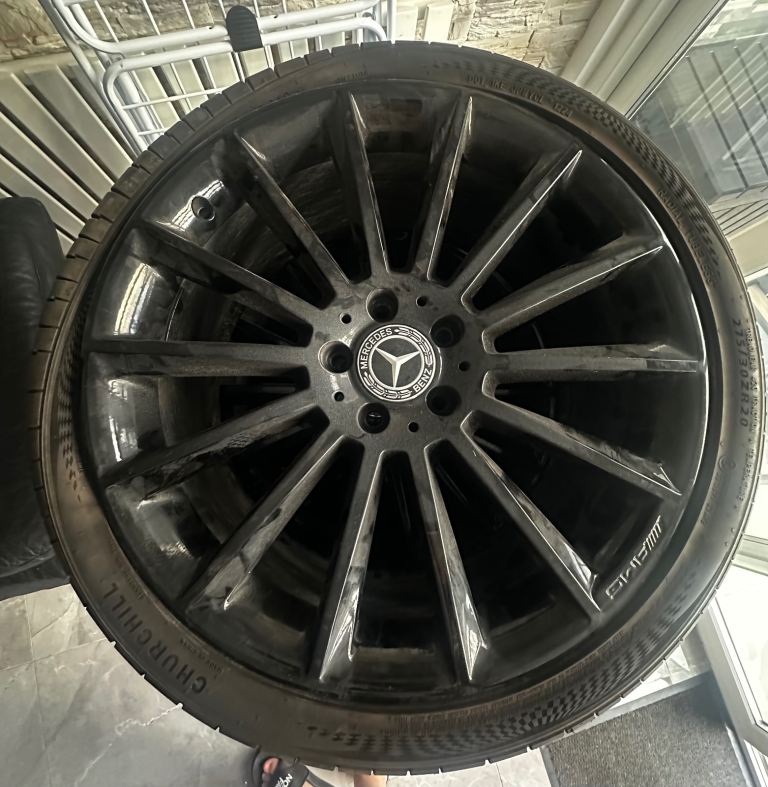 4 Mercedes wheels and tyres 20”
