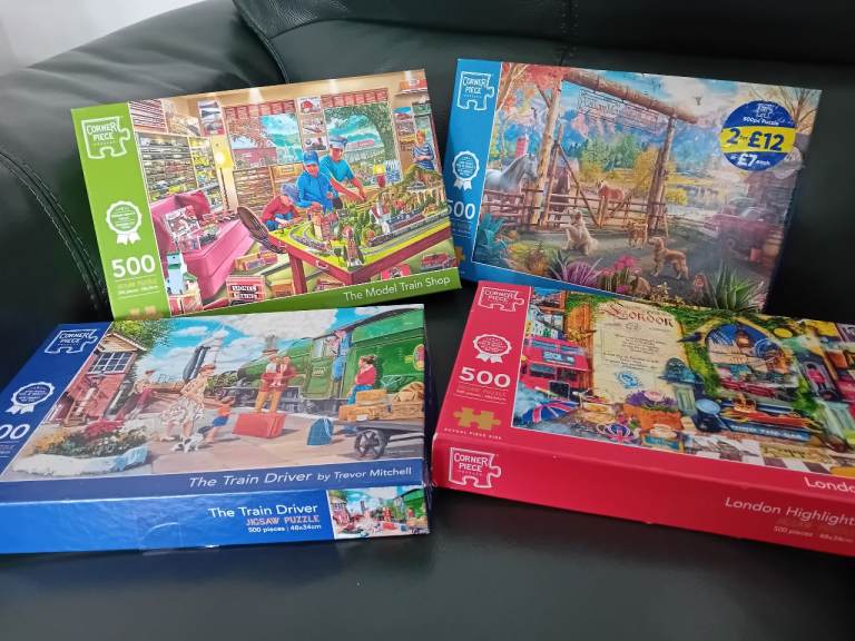 10 x Jigsaw puzzles 