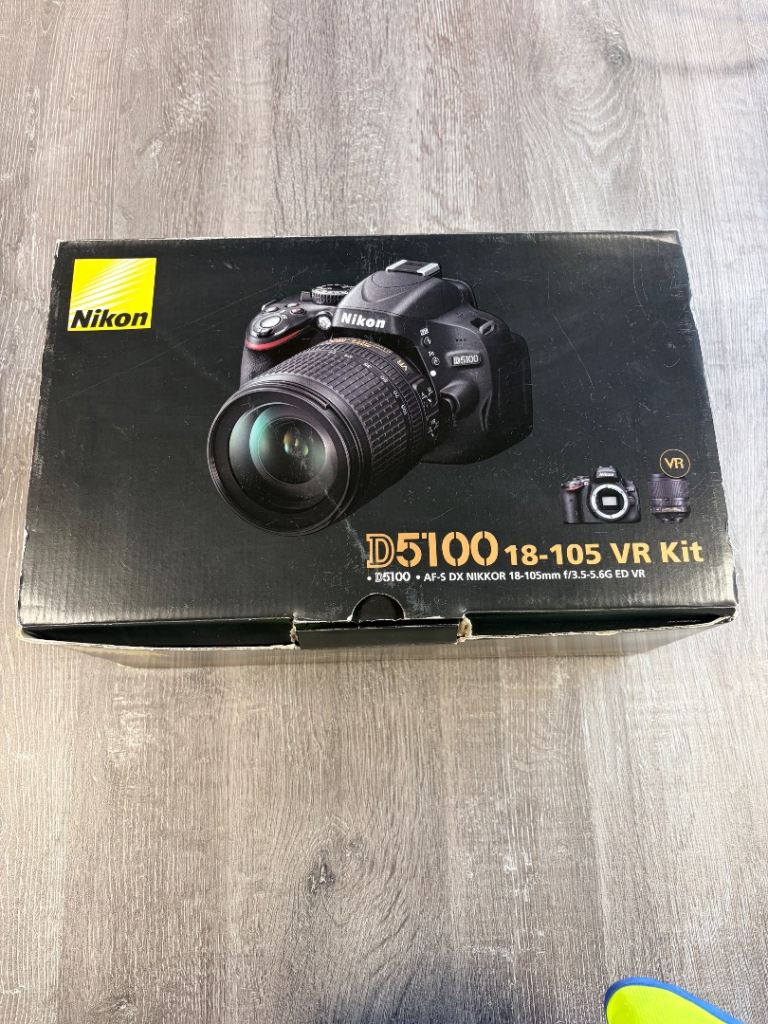 Nikon D5100 with accessories 