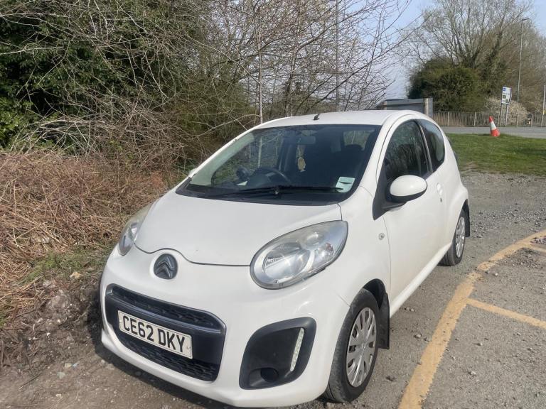 CITROEN C1 1.0 VTR 62 REG WHITE 3 DOOR MOT OCTOBER 17TH 2026 TAX £20 YEAR SPARES OR REPAIRS
