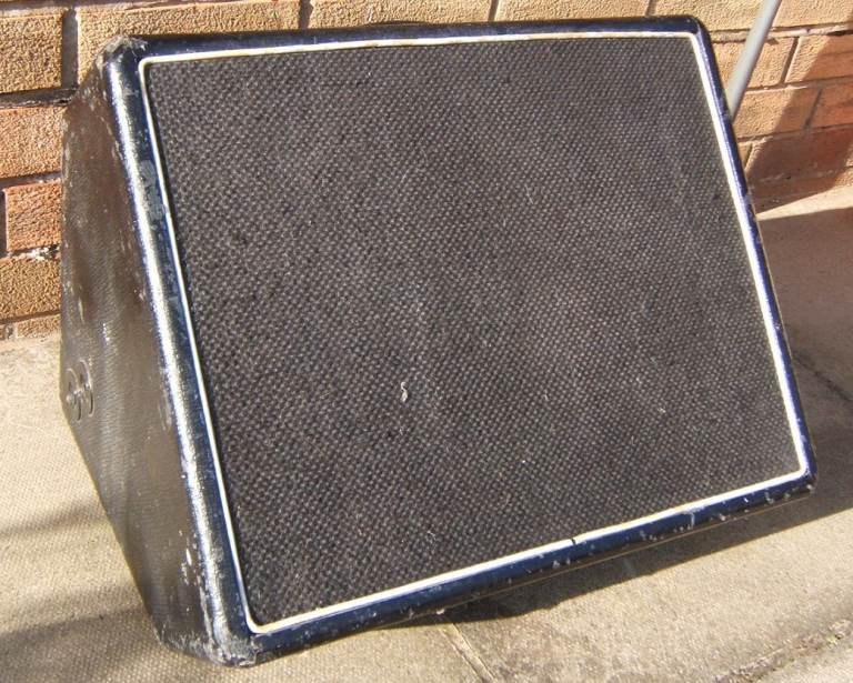 Vintage Wedge Cab and McKenzie Vintage 12 Inch Speaker Professional Series, Usual Wear and Tear