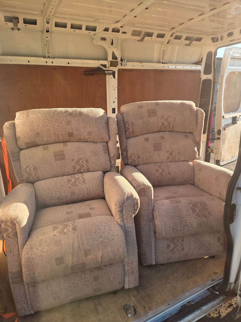 Matching Riser/Recline Chairs (6 Months Old - Can Deliver Free)