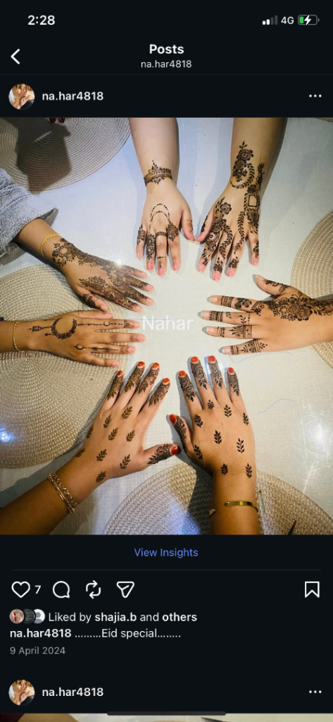 Henna artis 