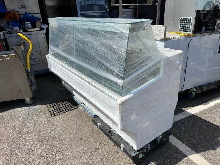 2 M LONG SERVE OVER DISPLAY CABINET CAFE BAKERY RESTAURANT CATERING COMMERCIAL KITCHEN EQUIPMENT