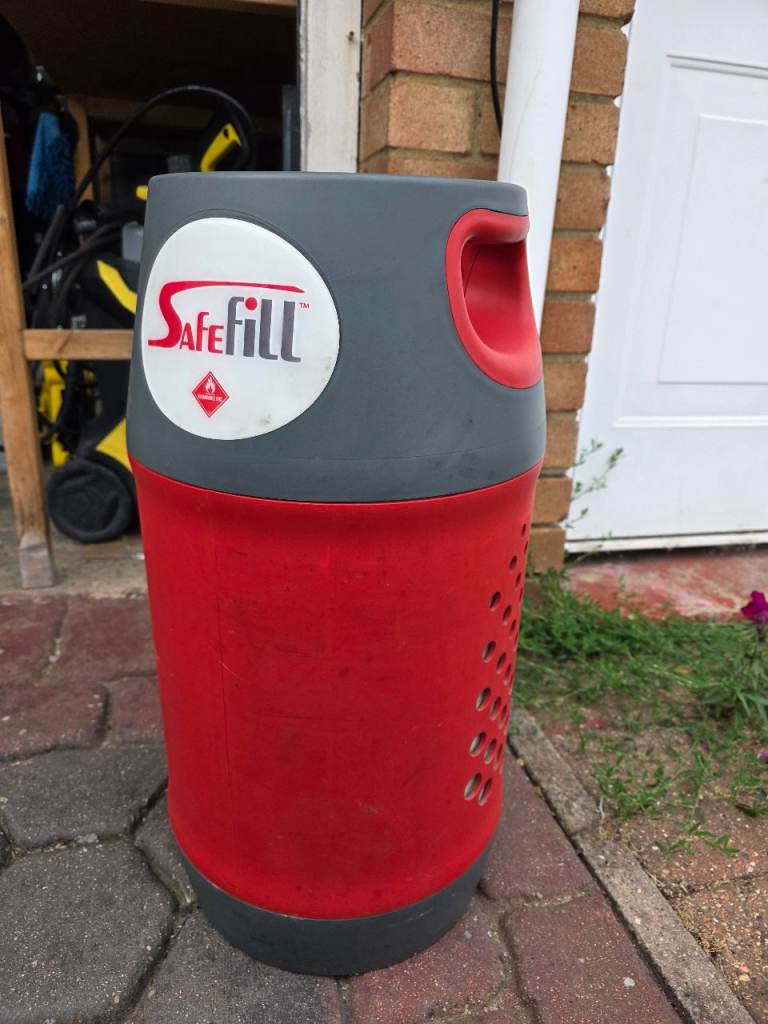 LPG caravan / motorhome safefill refillable gas bottle with extension