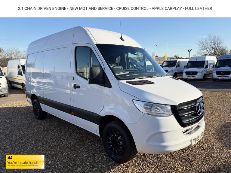 2019 Mercedes-Benz Sprinter 2.1 316 CDI Panel Van 5dr Diesel Manual RWD L2 H2 Euro 6 (163 ps) Pan...