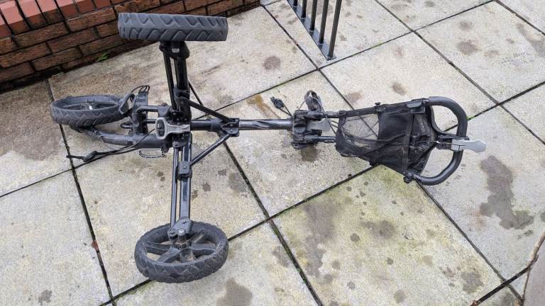 Clicgear model 3.5+ foldable golf caddy/trolly 