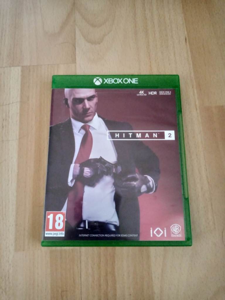 Hitman 2 Xbox one game.