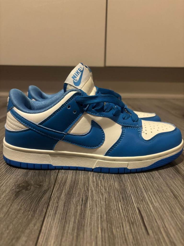 Blue/ White Nike Dunks Size 5.5