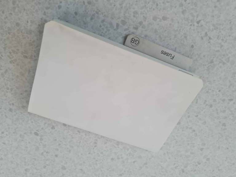 BMW E61 Map Fuse Box Grouping Diagram Card 6982016