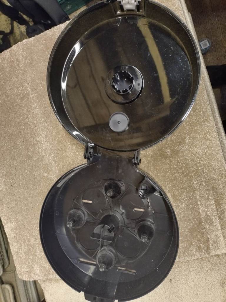 4 roll Bay West Black Toilet Roll Dispenser 