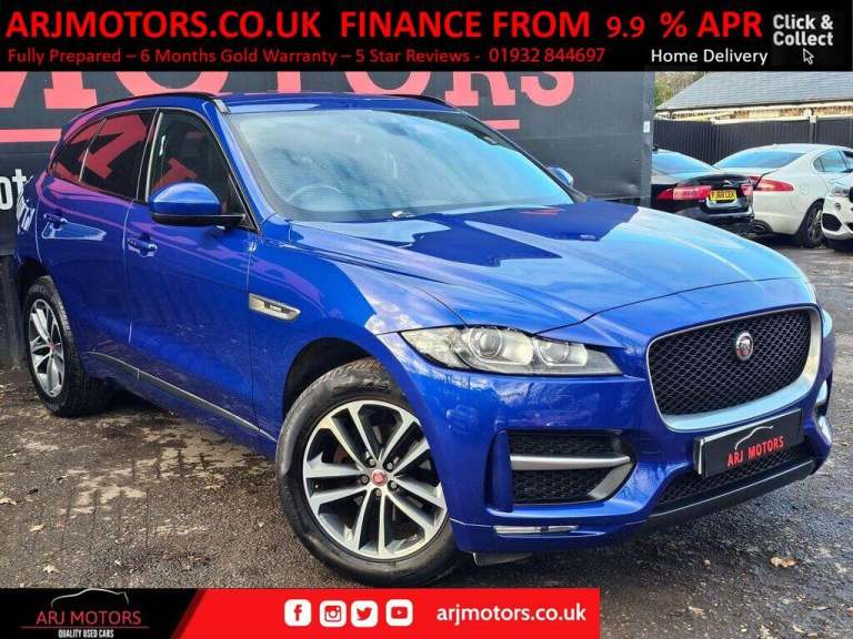 2018 Jaguar F-Pace 2.0 D180 R-Sport Auto AWD Euro 6 (s/s) 5dr ESTATE Diesel Automatic
