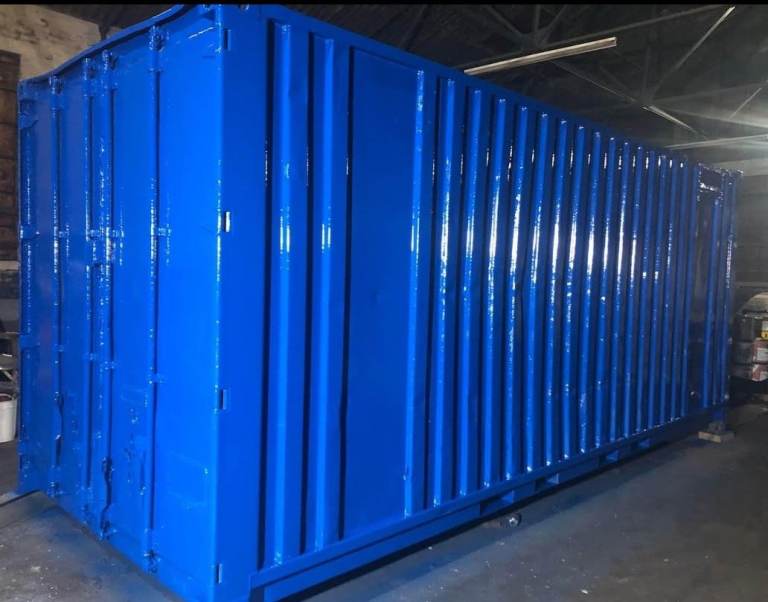 Container and skip paint 