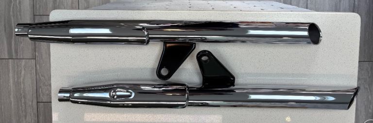 Triumph Speedmaster 865cc 2007 Pair of Exhaust Silencers