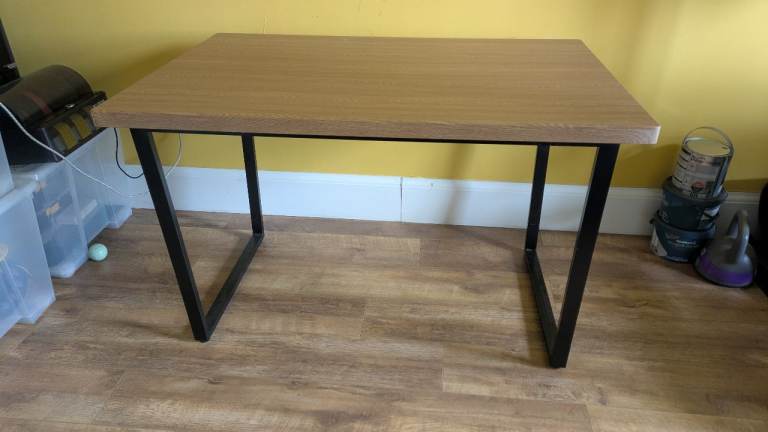 Oak style Computer Work From Home Desk