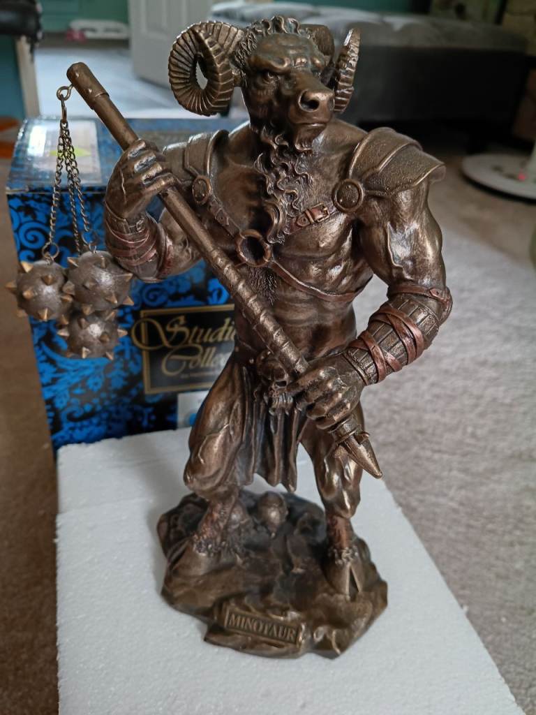Minotaur figure