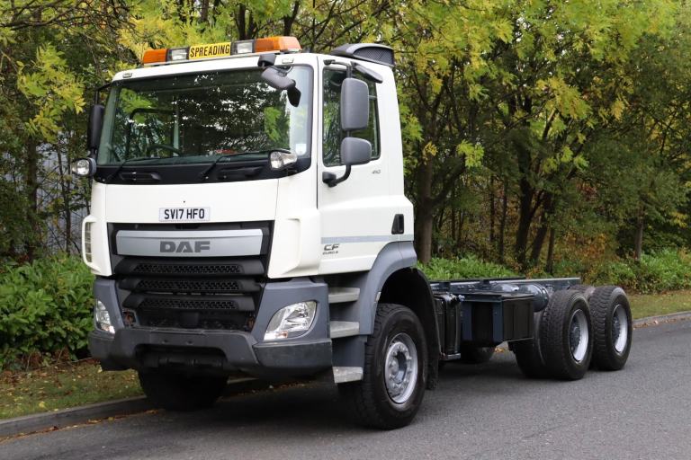 DAF CF 410 6X4 HUB-REDUCTION CHASSIS CAB (2017)