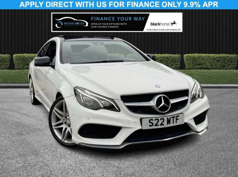 2015 S MERCEDES-BENZ E CLASS 3.0 E350D V6 BLUETEC AMG LINE COUPE 2DR DIESEL G-TR