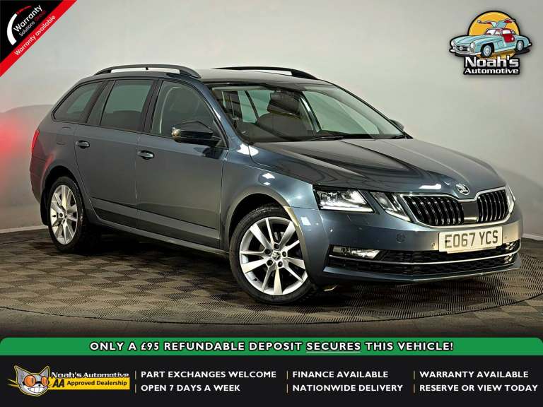 2017 67 SKODA OCTAVIA SE L 2.0 TDI DIESEL MANUAL 4X4 5 DOOR ESTATE 150 BHP
