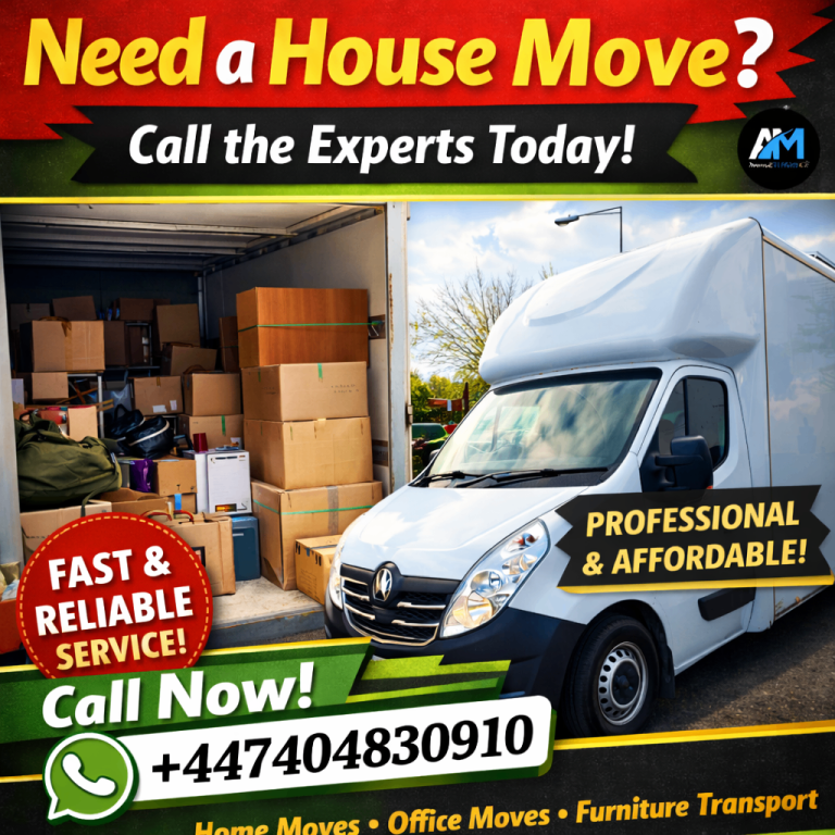  House Move London | Large Luton Van | Fast & Reliable Service | Call Now