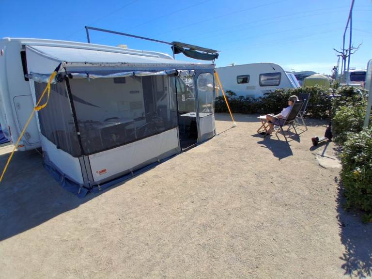 Fiamma Motorhome privacy room 