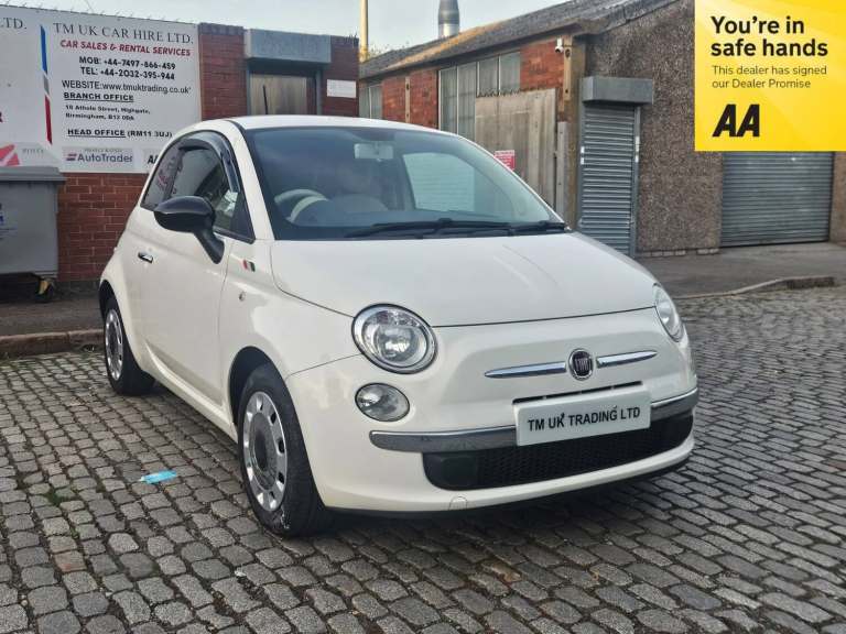 2014 Fiat 500 1.2 Petrol Automatic 3dr 4 Seats Hatchback Petrol Automatic
