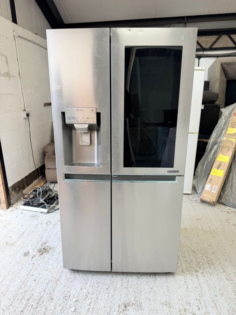 Lg InstaView Side-by-Side Inverter Refrigerator 