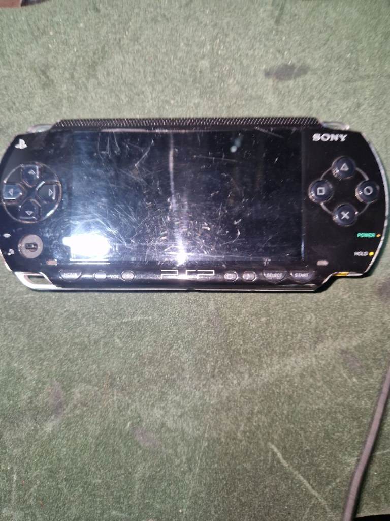 thumbnail image 2 of Professionally Refurbished Sony PSP-1000 Handheld Game System (Blue) 2 of 4
