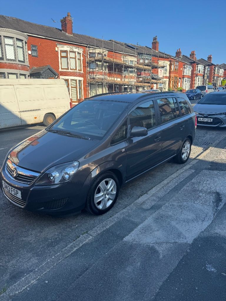 Vauxhall, ZAFIRA, MPV, 2013, Manual, 1598 (cc), 5 doors