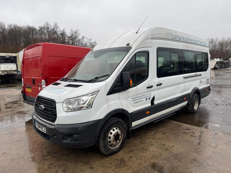 2014/64 FORD TRANSIT LWB MINIBUS EURO6 NON RUNNER SPARES OR REPAIRS PRICE + VAT
