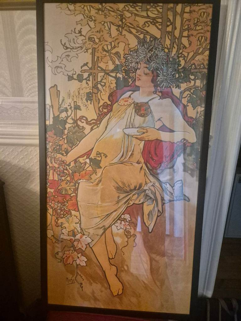 Mucha Autumn Print 