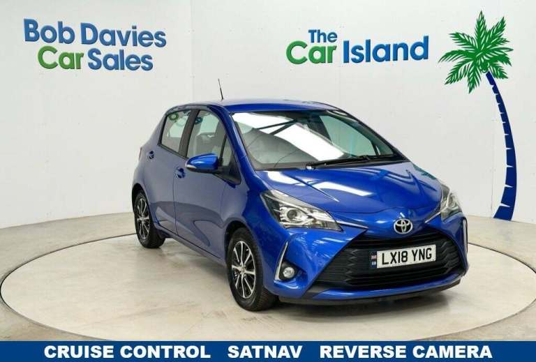 2018 18 TOYOTA YARIS 1.5 VVT-I ICON TECH HATCHBACK 5DR PETROL MANUAL EURO 6 (111