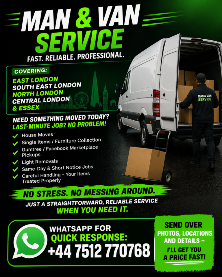 Man & Van Service 