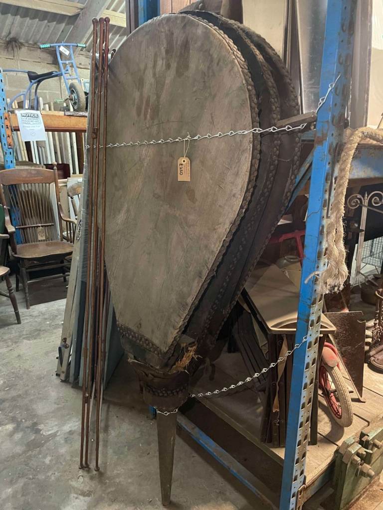 Large Reclaimed Antique Blacksmith Bellow