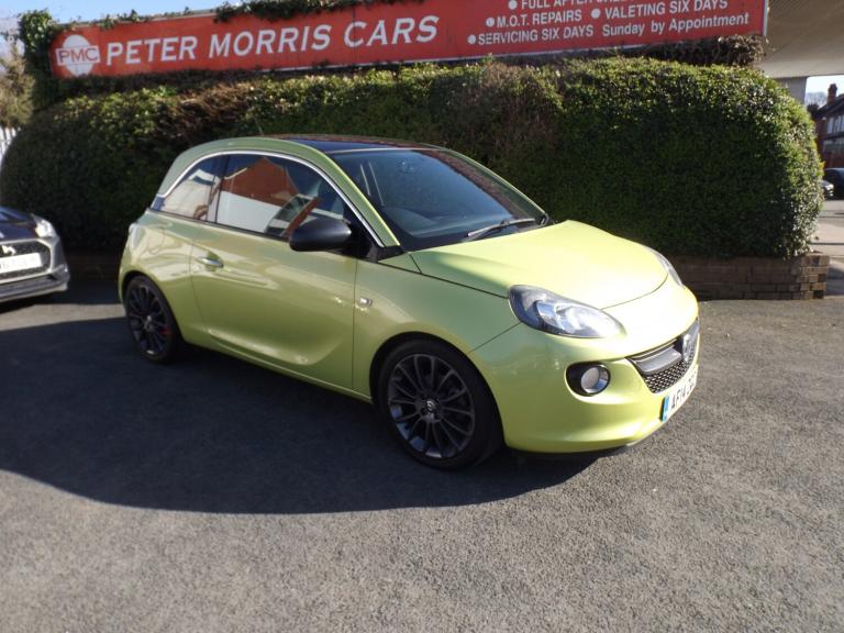 2014 Vauxhall ADAM 1.2i Glam 3dr HATCHBACK Petrol Manual