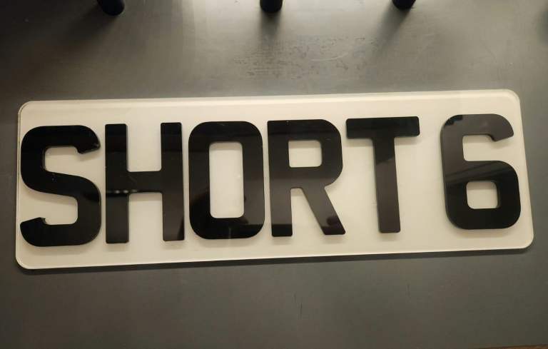 All Styles Number Plates – From £15