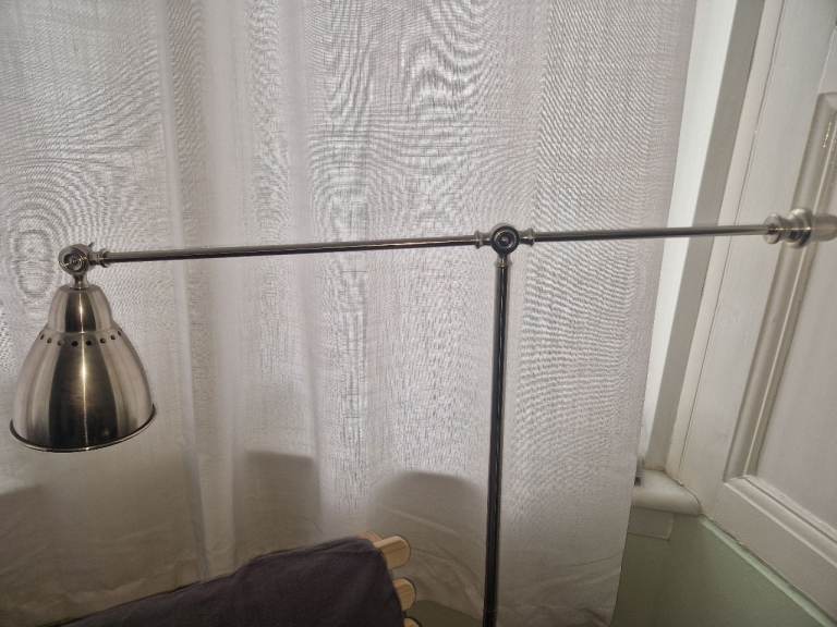 Floor lamp- Chrome IKEA floor lamp