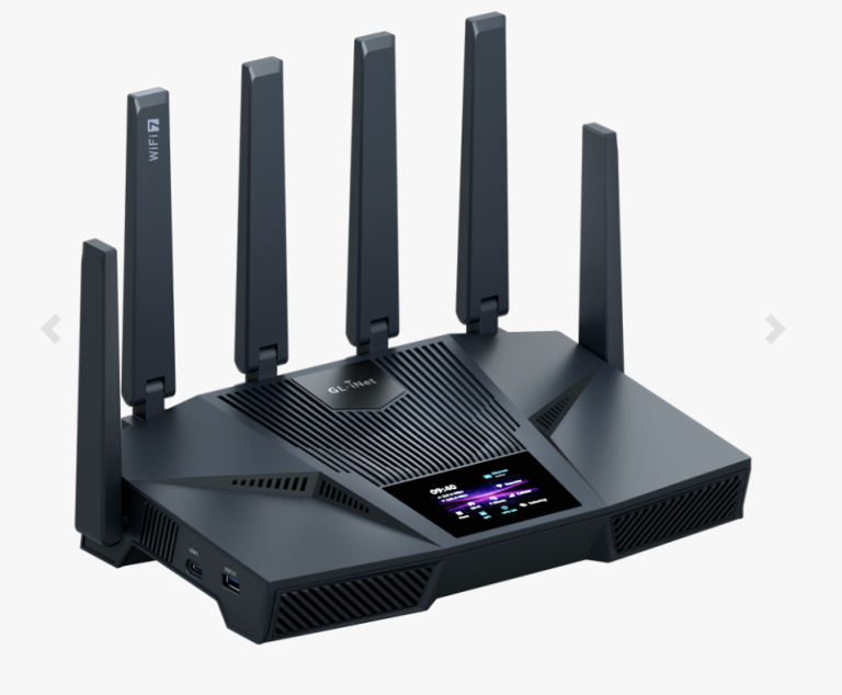 Gl.iNet Flint 4 Tri-band Wi-Fi 7 Home Router Touch Screen NEW FACTORY SEALED
