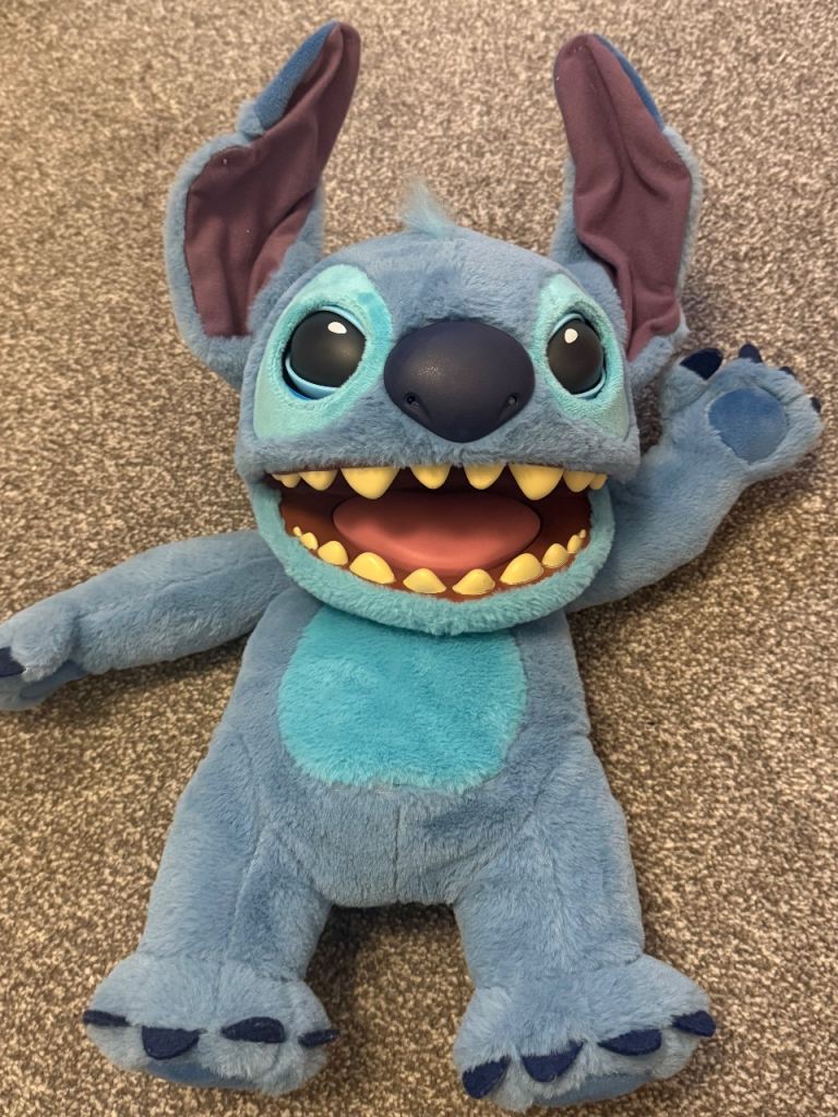 Stitch puppet interactive toy 