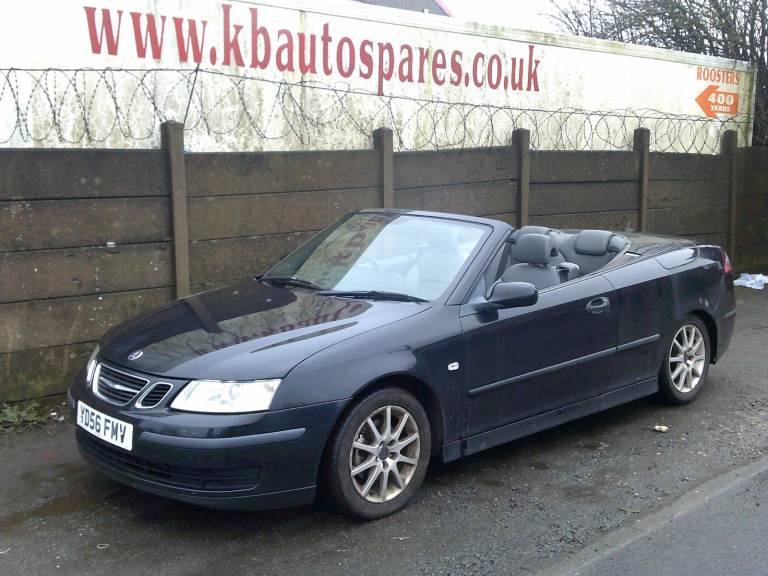 breaking for spares saab 9-3 convertible 2006 2.0 p 