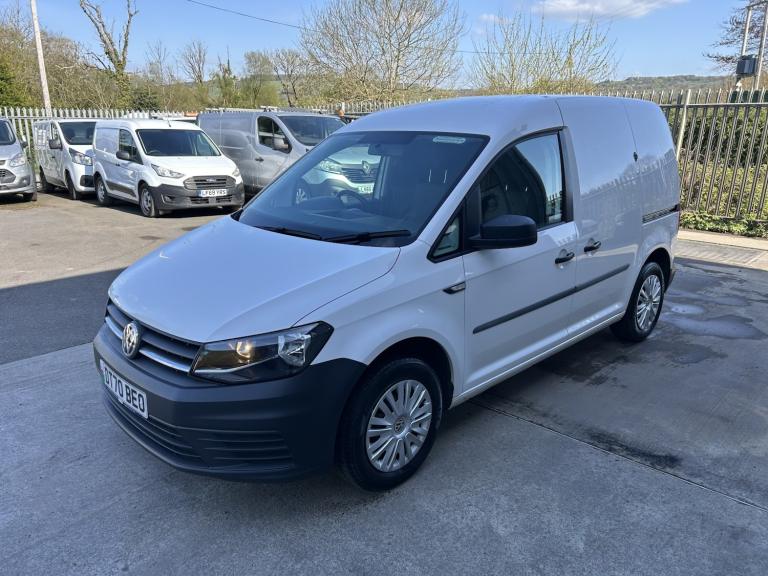 VOLKSWAGEN CADDY 2.0 TDI 102BHP C20 Startline RACKING White Manual Diesel 2021