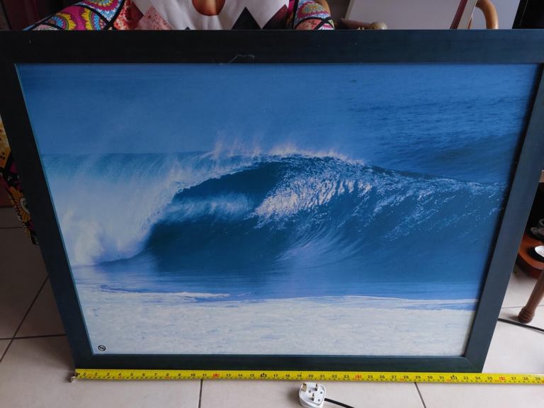 Portable Thermo Picture Frame - Panel Picture Heather - Like New