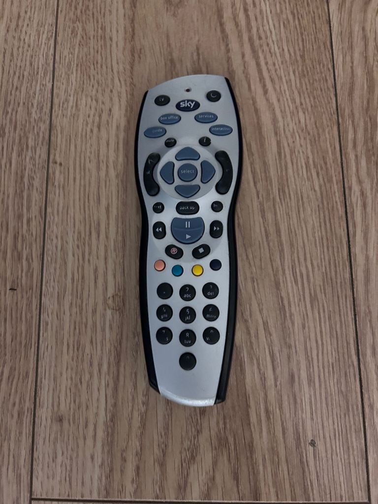 Sky + hd box remote control 