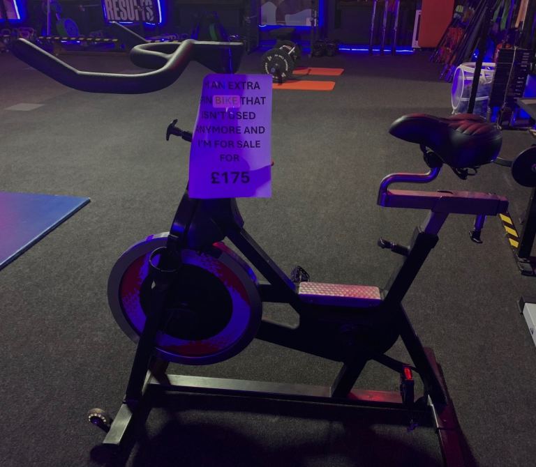 Commercial Spin bike (Schwinn)