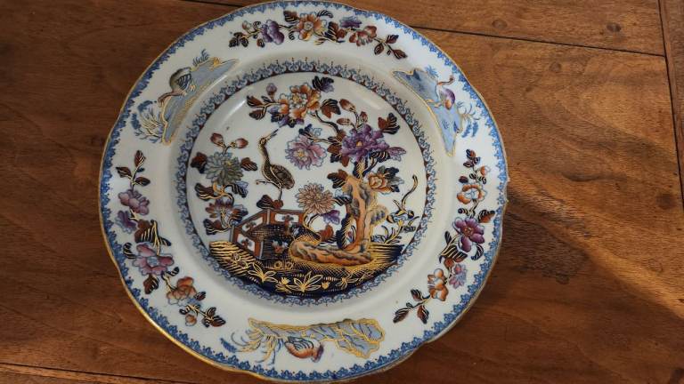 Antique John Davenport Side Plate, circa 1815