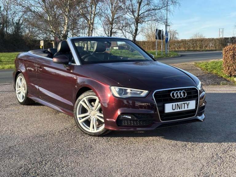 2015 Audi A3 Cabriolet 1.8 TFSI S line S Tronic Euro 6 (s/s) 2dr Automatic Convertible Petrol Aut...